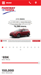 Mobile Screenshot of parkwaytoyota.com